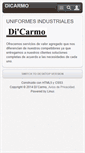 Mobile Screenshot of dicarmo.com.mx